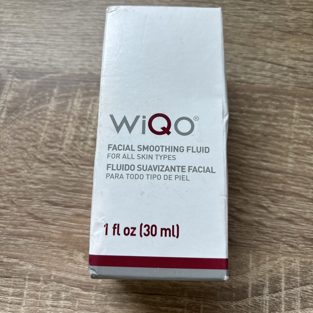 WiQo Facial Smoothing Fluid FLUIDO LEVIGANTE Face Cream 30ml 09/2026 BRAND NEW